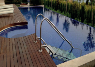 HİDROTERAPİ EĞİMLİ İNİŞ MERDİVENİ AISI 316