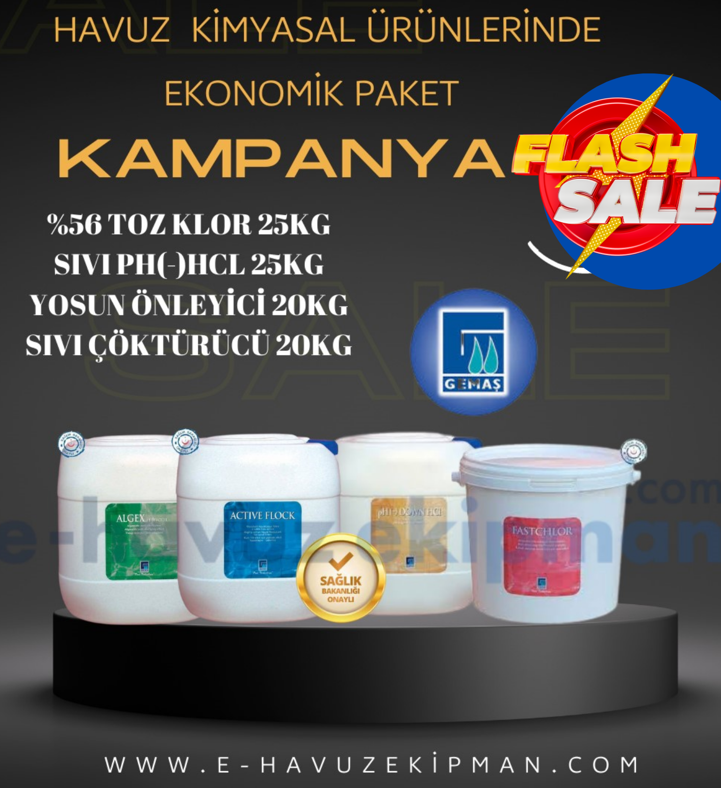 KAMPANYA HAVUZ KİMYASALLARI