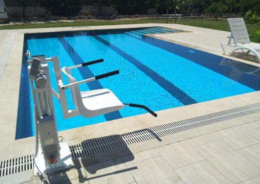 Nart Pool Lift Sabit Engelli Havuz Asansörü