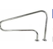 Aısı 304 Havuz Merdiven Tutamak  Betonarme Basamak İçin