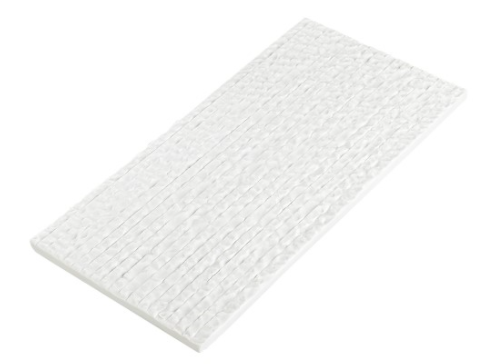 12X25X0,9 cm İnce Taş Desen Kaymaz