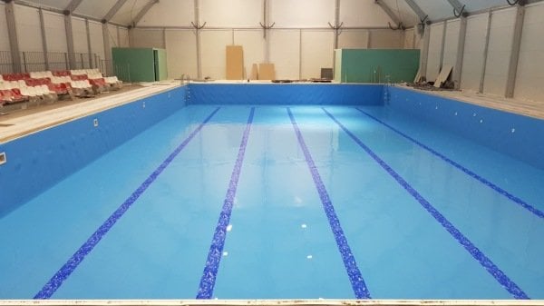 Prefabrik Dörtköşe Havuz Yapımı  6X12