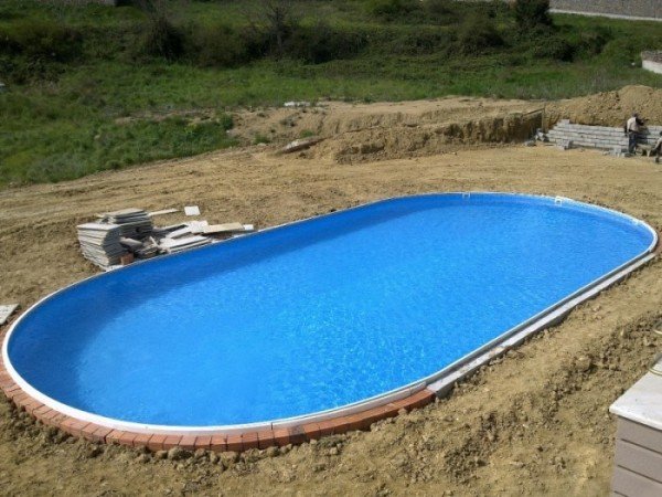 PREFABRİK  OVAL HAVUZLAR 6X11.3