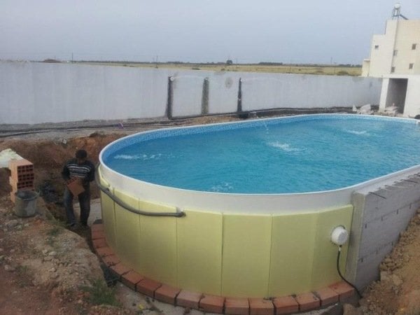 Prefabrik Oval Havuzlar  4.2X8.2