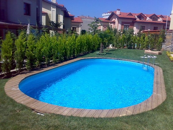 Prefabrik Oval Havuzlar  4.2X8.2