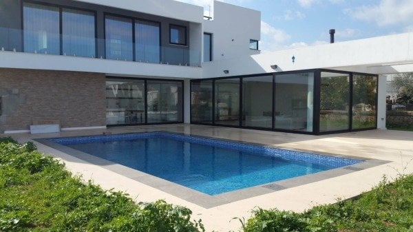 PREFABRİK DÖRTKÖŞE HAVUZ YAPIMI 3X5 MAVİ