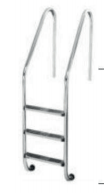 AISI 304 PASLANMAZ FLANŞLI STANDART MERDİVENLER